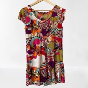 NEW Chaudry Anthropologie Retro Dress Tunic Small
